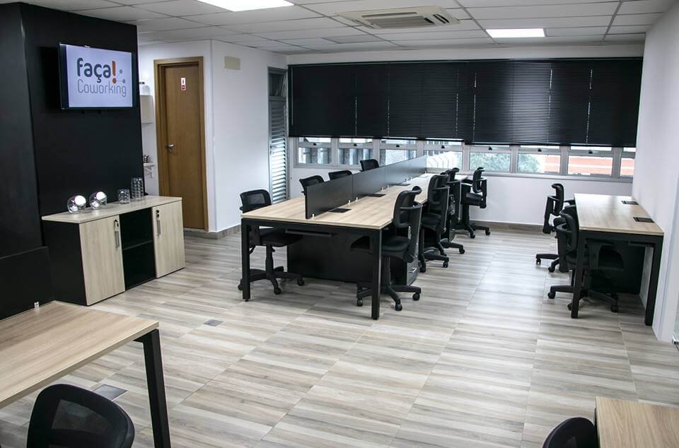 A história do coworking no Brasil.